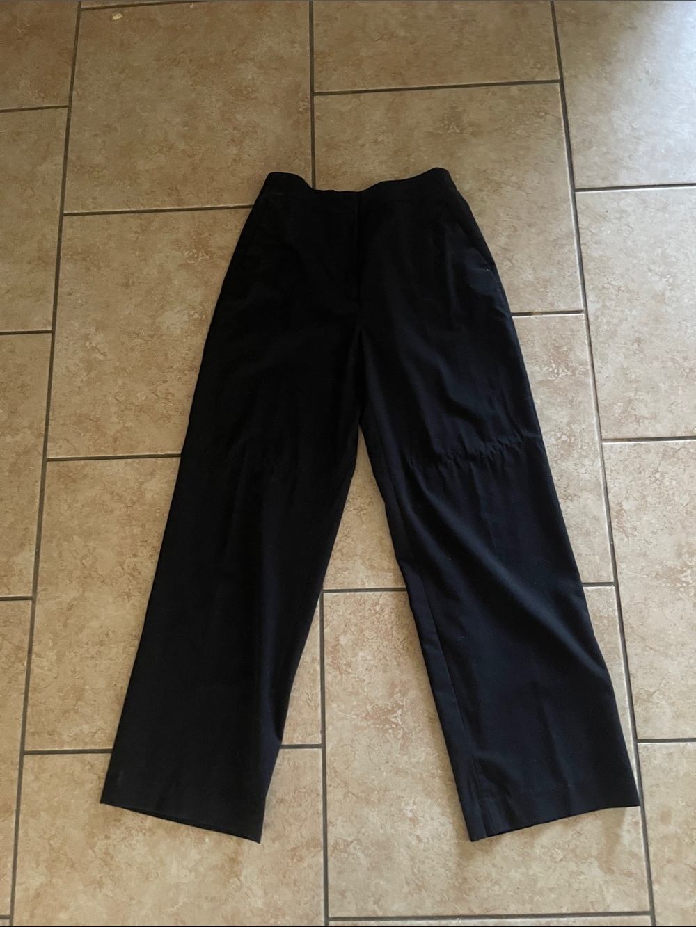 Zara Black Wide Leg Pants